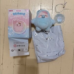 Pucky Beanie Bubble Up Plush Pendant - Blue